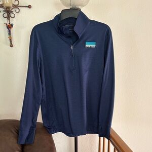Life is Good long sleeve 3/4 zip up shirt